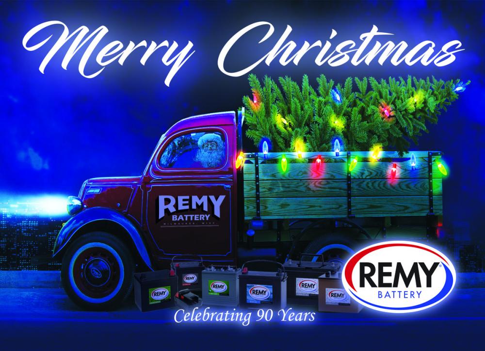 Remy Battery 2021 Christmas Card