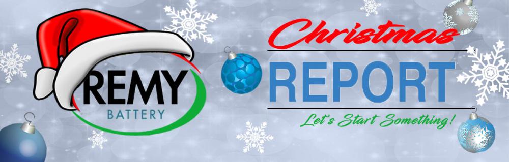 Remy Report - Let's start something! Christmas Edition.