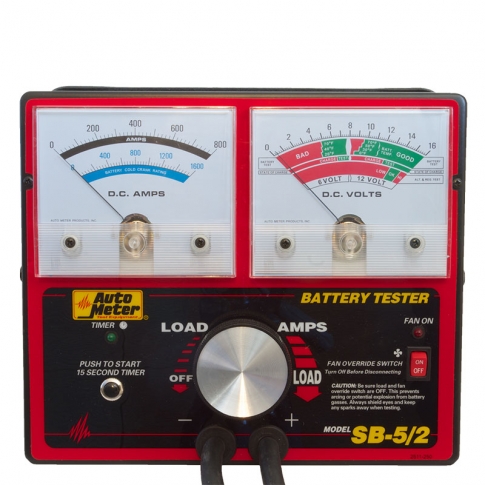 Electrical System Tester SB-5/2 Auto Meter 800 Amp Variable Load Battery 