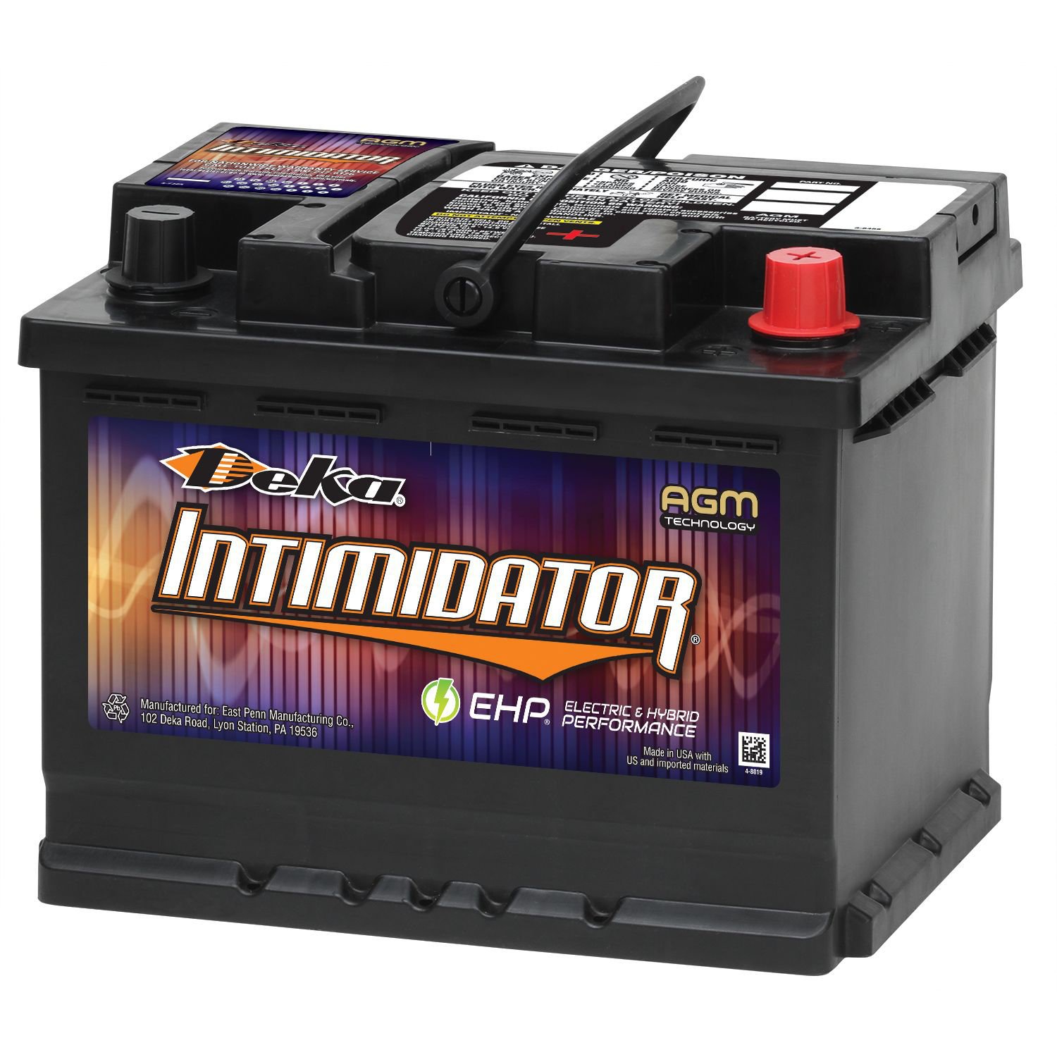 ABA-221179 ヘラー Xcelerate UItra AGM AGM Intimidator 9A47 Group 47 AGM Battery, Made in USA | Remy Battery
