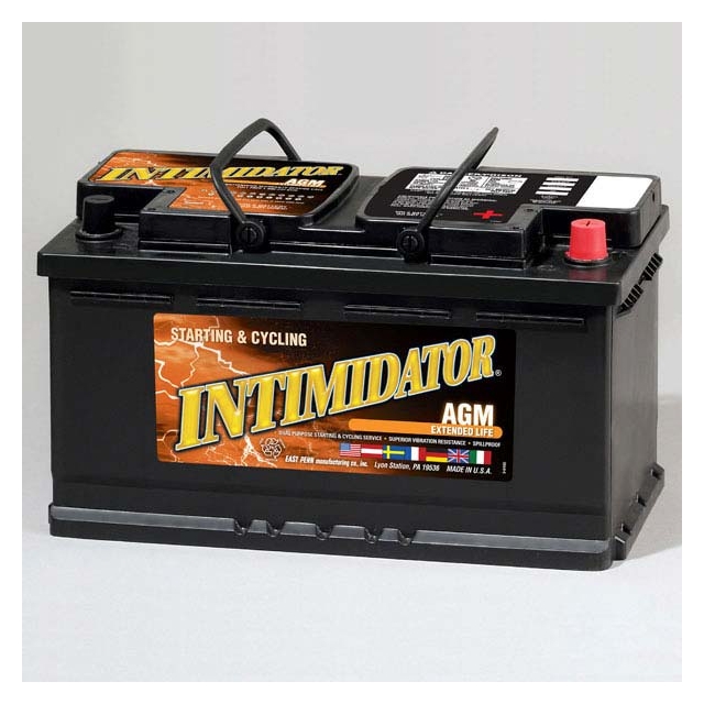 Intimidator 9A49 Group Size 49 (H8) AGM Starting and Deep Cycle Battery