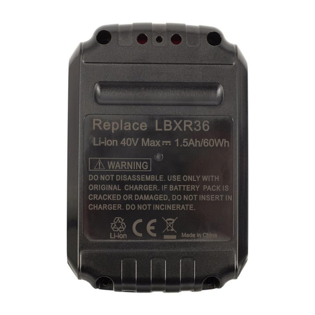 Black & Decker LBXR36, 2040 Power Tool Battery, 36/40 Volt 1.5 Ah