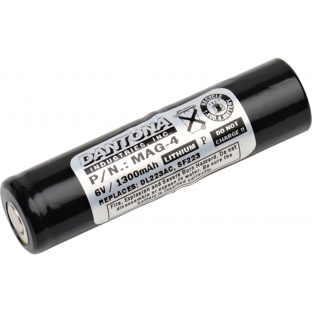 Streamlight SF223, DL223AC Flashlight Battery