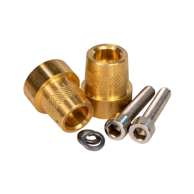 Brass M6 to SAE Automotive Post Terminal Adapters