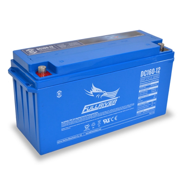 Fullriver DC160-12 Deep Cycle Battery Right