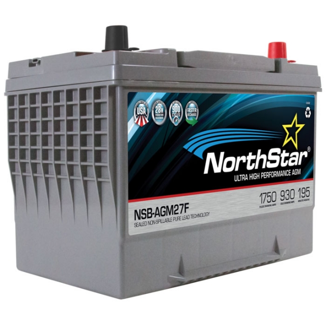 NorthStar NSB-AGM27F Group Size 27F Battery