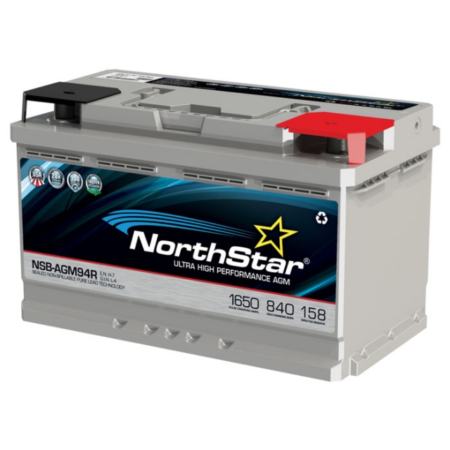 NorthStar NSB-AGM94R Group Size 94R Battery