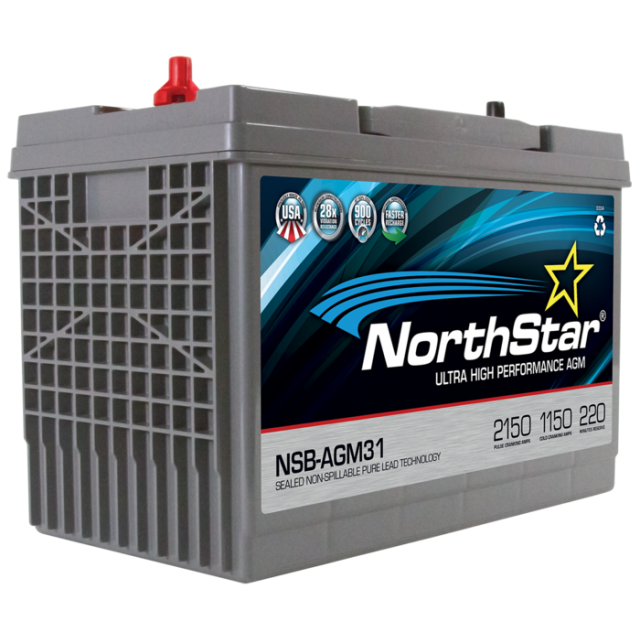 NorthStar NSB-AGM31A Group Size 31 Battery