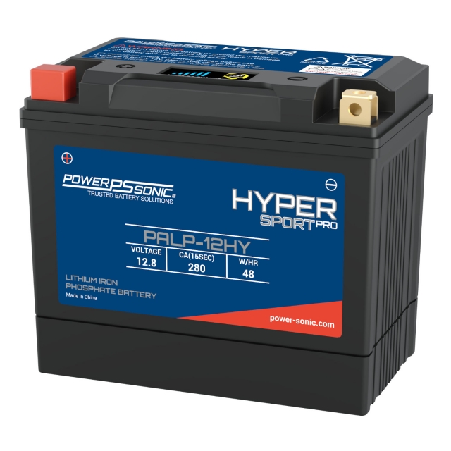 Power Sonic PALP-12HY Lithium Iron Phosphate (LiFePO4) Power Sports Battery