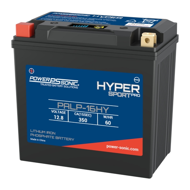 Power Sonic PALP-16HY Lithium Iron Phosphate (LiFePO4) Power Sports Battery