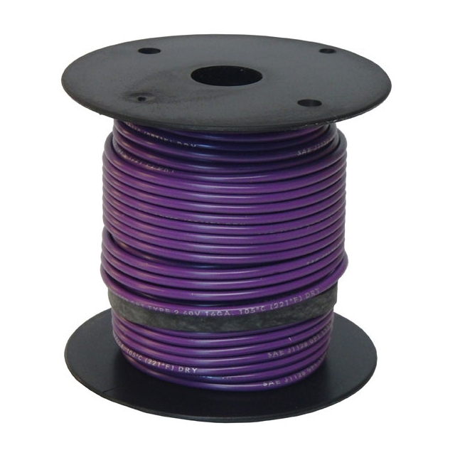 18 Gauge Purple Wire - General Purpose Primary Wire