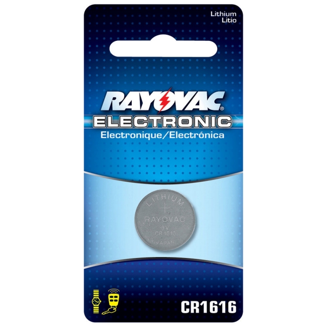Rayovac CR1616 Lithium Battery