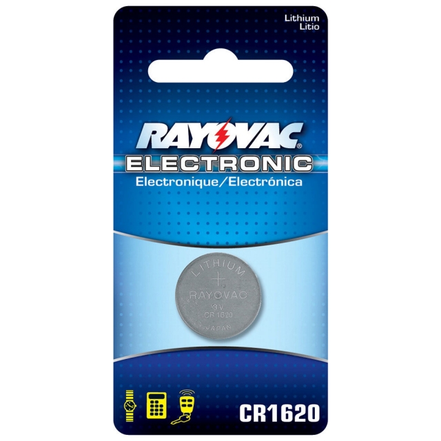 Rayovac CR1620 Lithium Battery