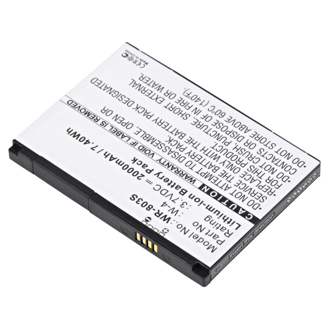 3600mAh W-4 Battery for Sierra Wireless SPRINT Hotspot 803S 4G LTE Aircard 