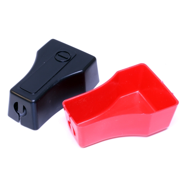 MARINE BATTERY TERMINAL BOOT COVER RED 2-6 GAUGE 