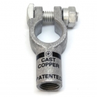 1/0 Gauge Straight Compression Terminal Clamp Connector