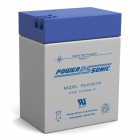 Power Sonic 6 Volt 12 Ah Battery, PS-6120FP