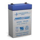Power Sonic 6 Volt 2.9 Ah Battery, PS-628