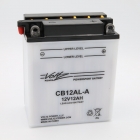 CB12AL-A Power Sports Battery, with Acid