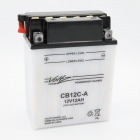 CB12C-A Power Sports Battery, with Acid