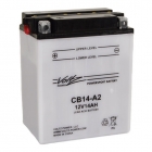 CB14-A2 Power Sports Battery, with Acid