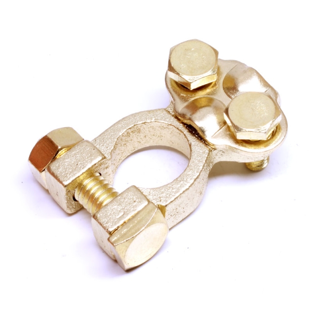 Universal Replacement Brass Battery Terminal Connector Clamp