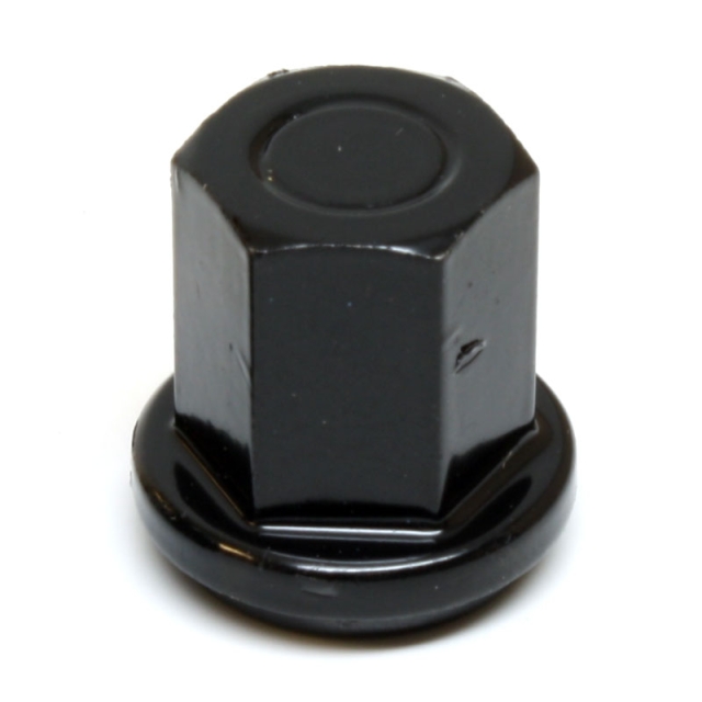 Stainless Steel 3/8" Closed Cap Epoxy Black