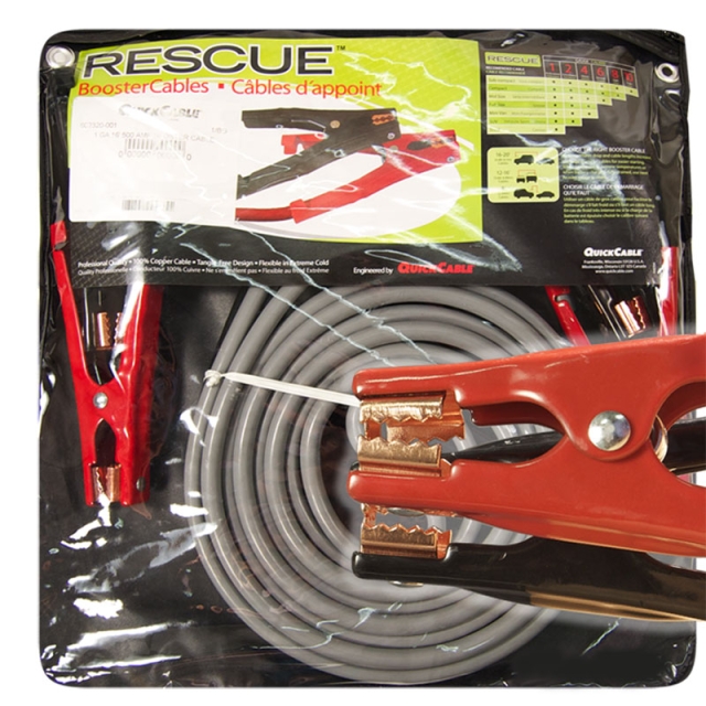 Heavy Duty 1 Gauge 20 Foot Jumper Cables