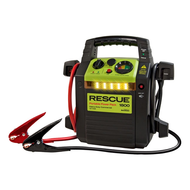 Rescue 1800 Jump Starter Pack Front View