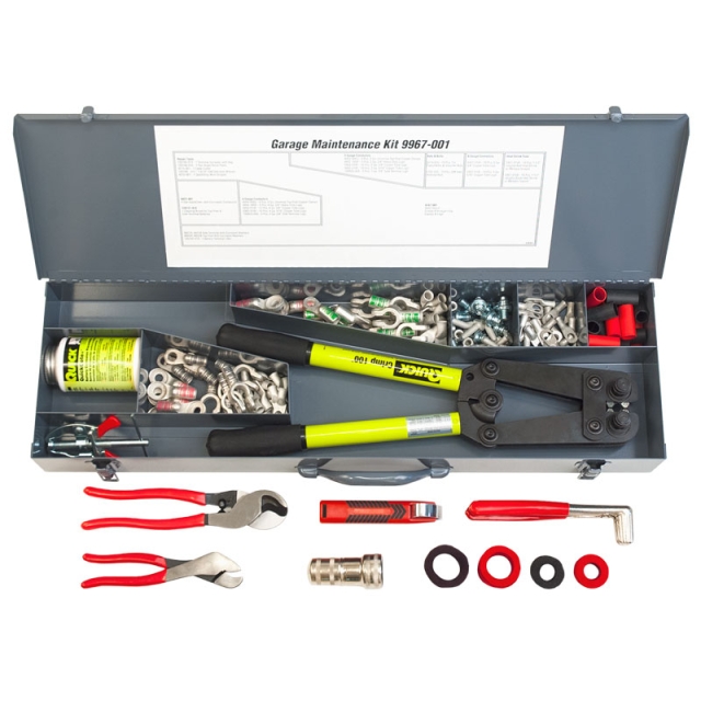 Garage Maintenance Battery & Cable Kit