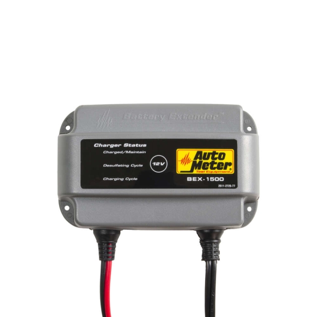 AutoMeter BEX-1500 Battery Maintainer, 12 Volt 1.5 Amp
