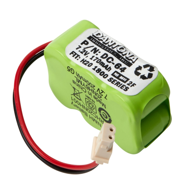 DT Systems H2O 1800 Series Transmitter Battery, 7.2V 170mAh Nickle Metal Hydride Rechargeable