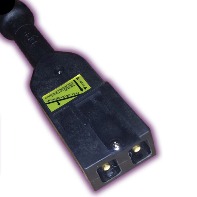 Schauer EZGO 48 Volt TXT with Notch Plug Adapter