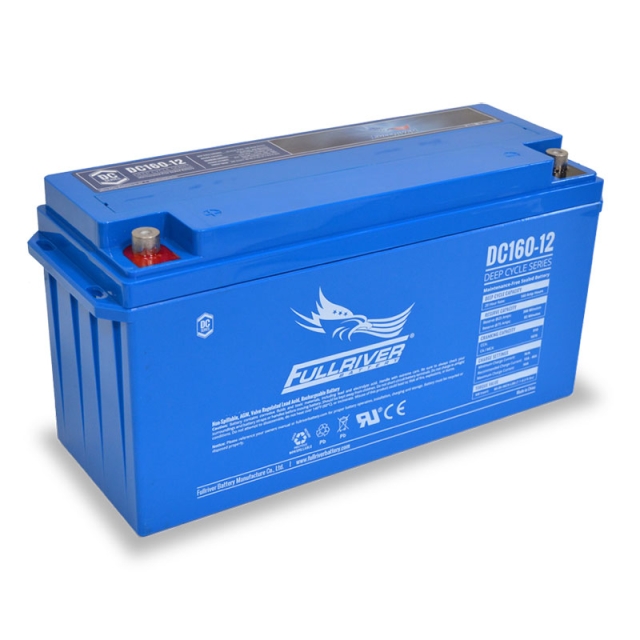 Fullriver DC160-12 Deep Cycle Battery Right