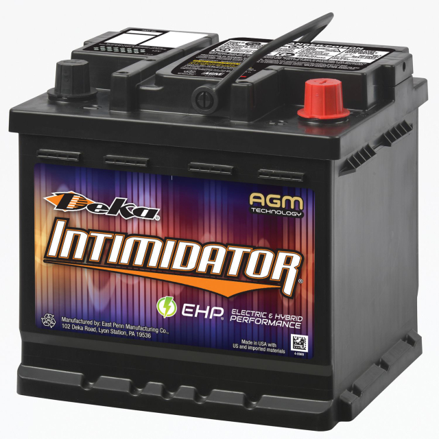 Intimidator 9A140R AGM Battery, Group 140R, Made in the USA.
