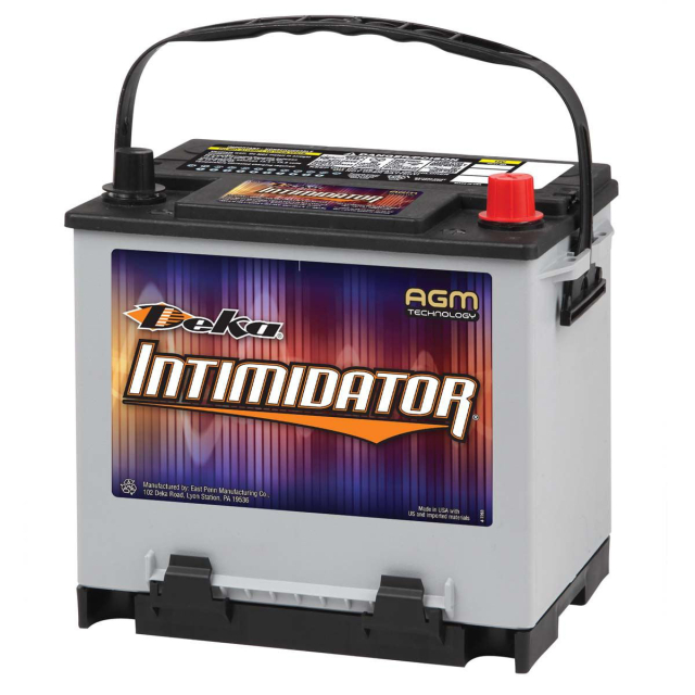 Intimidator 9A35/85 Group 35 (with adapter) and Group 85 (without adapter) AGM Battery.