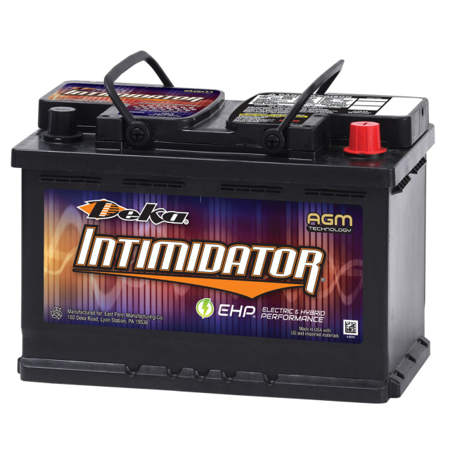 Intimidator 9A48 Group Size 48 AGM Starting and Deep Cycle Battery