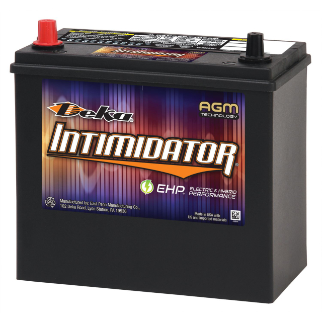 Intimidator 9A51P, S46B24R AGM Battery with Pencil / JIS Posts