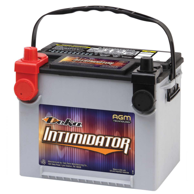 Intimidator 9A75DT Group Size 75 Dual Terminal AGM Battery