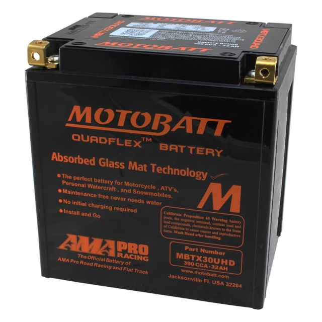 Motobatt MBTX30UHD AGM Battery