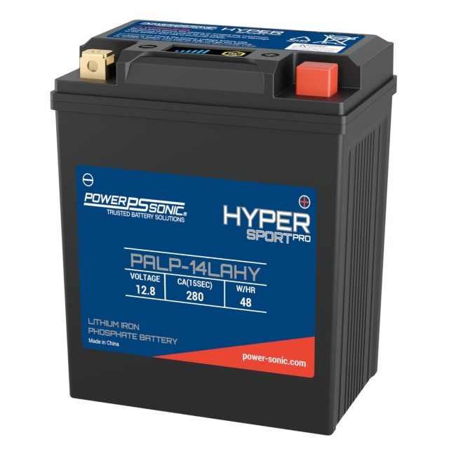 Power Sonic PALP-14LAHY Lithium Iron Phosphate (LiFePO4) Power Sports Battery