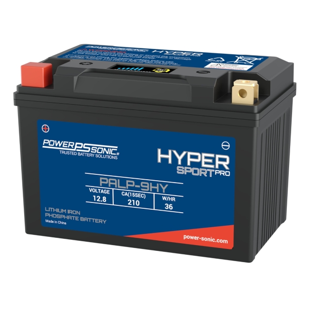 Power Sonic Hyper Sport Pro PALP-9HY LiFePO4 Power Sports Battery