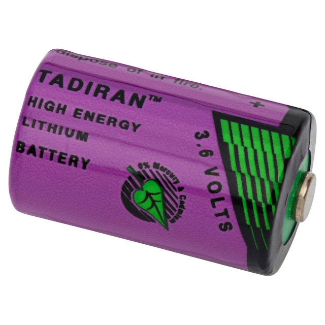 Tadiran TL-5101/S, 1/2AA 3.6 Volt 950 mAh Lithium Battery