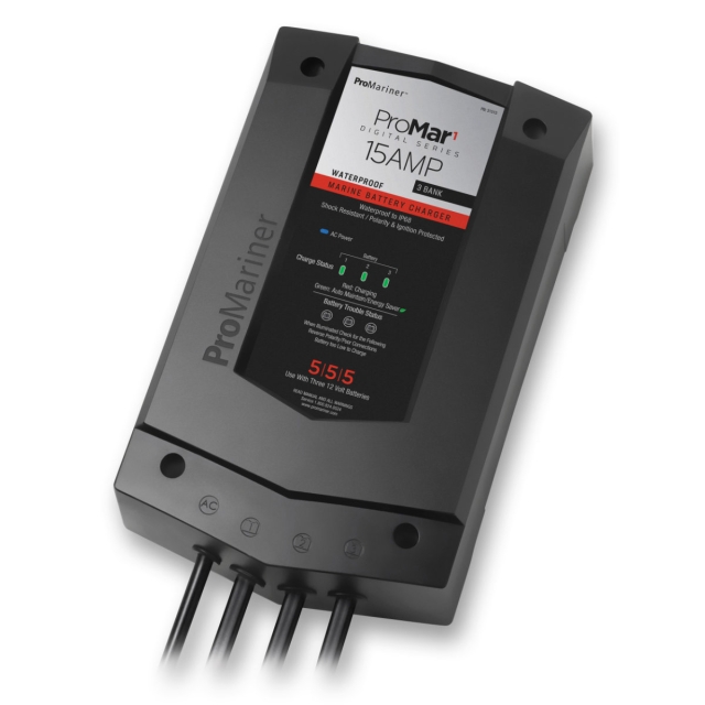 ProMar1 DS 3-Bank Battery Charger
