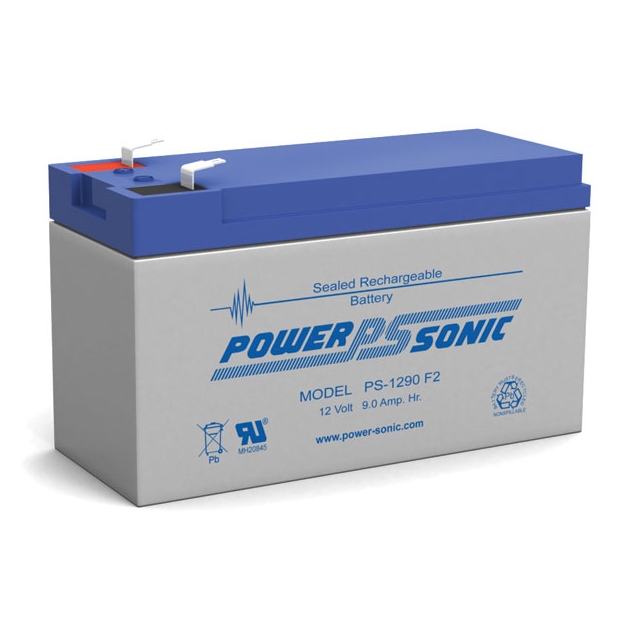 PS-1290 - 12 Volt 9.0 Ah Sealed Lead Acid Battery