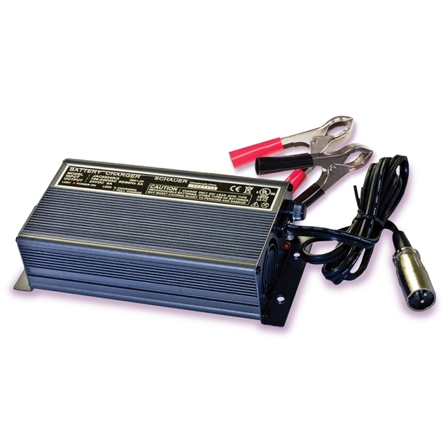 Schauer JAC0524G-XLR 24 Volt 5 Amp Automatic Battery Charger Gel Optimized