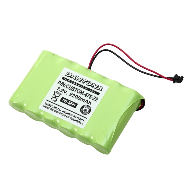 Direct Sensor SCW9057 Security Alarm Panel Battery, 7.2V 2200MAH