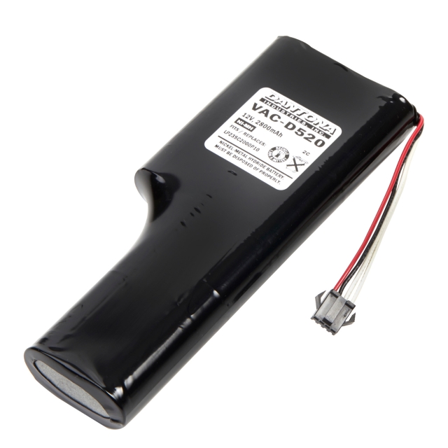 ECOVACS LP43SC2000P10, D520, T3, T5 replacement vacuum cleaner battery, 12V 2000mAh, Nickle Metal Hydride