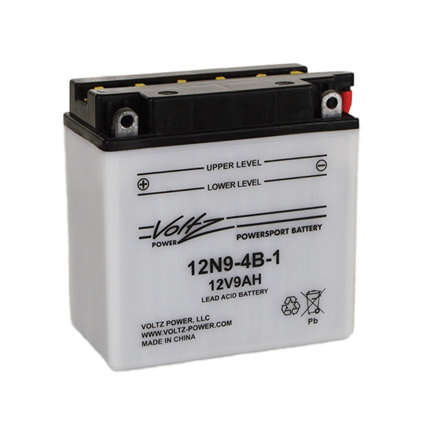12N9-4B-1 Power Sports Battery, with Acid