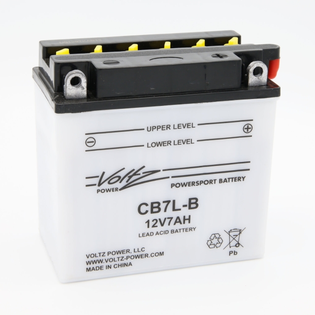 Voltz Power CB7L-B power sports battery, 12V 7AH